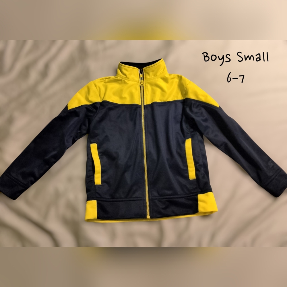 STARTER Boys Yellow and Blue Jacket sz Small 6-7
